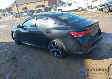 2022 Nissan Sentra Sr Xtronic Cvt из США, поврежденный, VIN 3N1AB8DV5NY255651